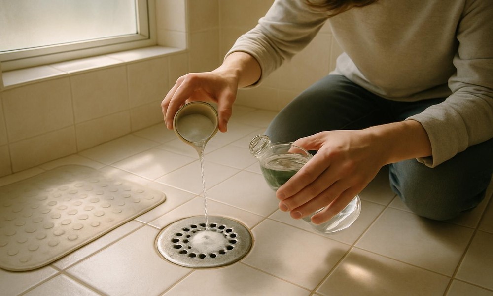 How Does Soap Scum Build Up Chemically Over Time To Cause Sudden Total Bathroom Drain Failure?